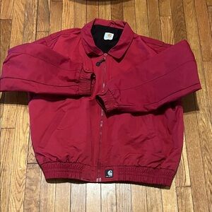 Carhartt Men's Deep Red Windbreaker Jacket